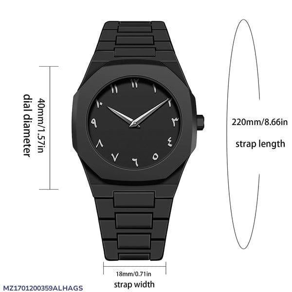 Men's Black Aura Watch