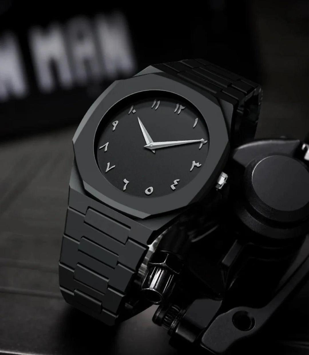 Men's Black Aura Watch