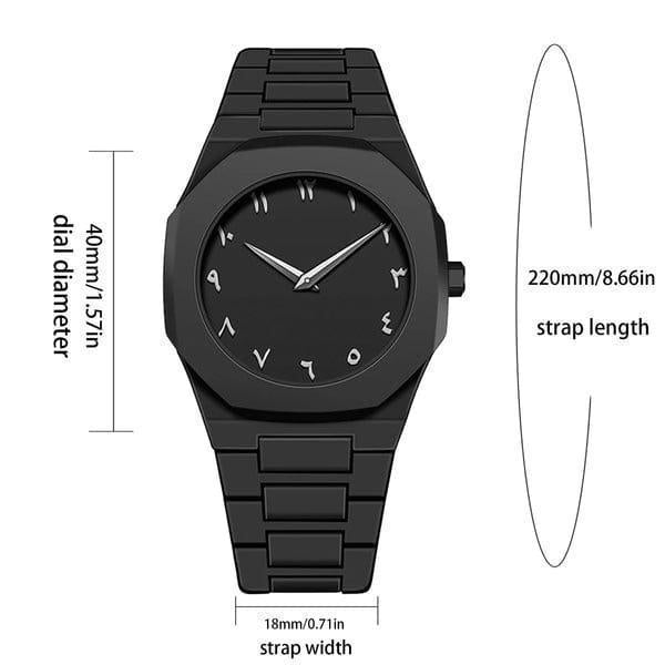 Men's Black Aura Watch